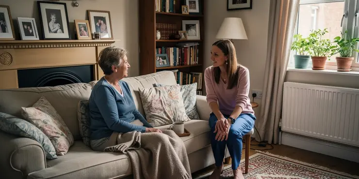 Is live-in care available for short-term needs?