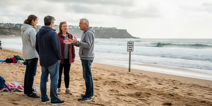 Is sewage a problem on UK beaches?