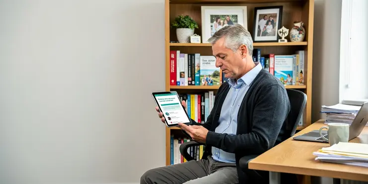 Is there an NHS app for managing prostate cancer care?