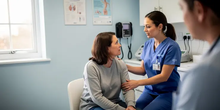 Is there any follow-up required after a womb lining test?