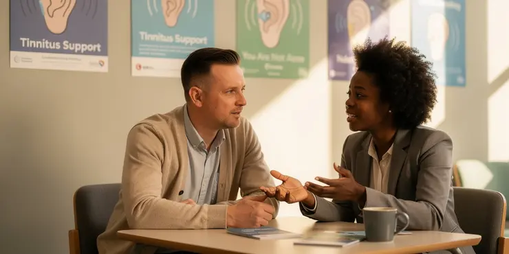 Is there support available for people with tinnitus?