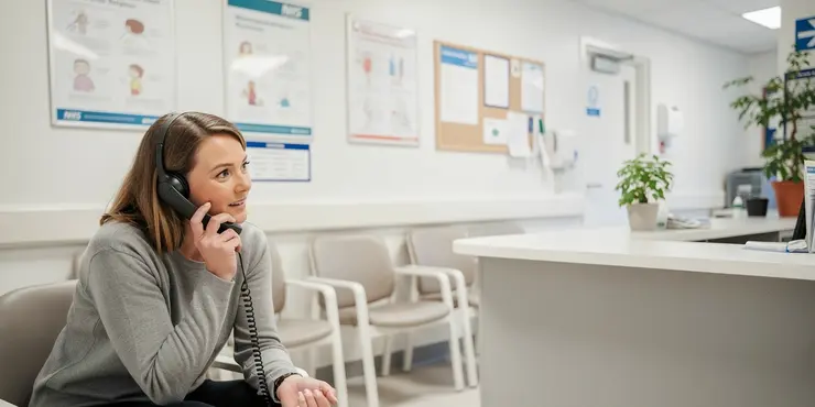 NHS 111 health adviser - Annabelle Carson