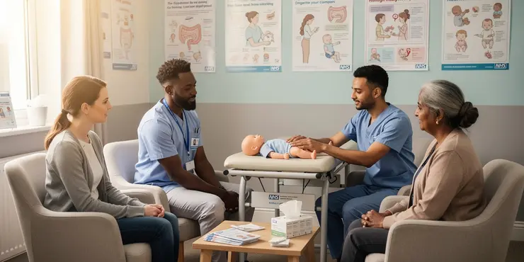 NHS COLIC MASSAGE DEMONSTRATION