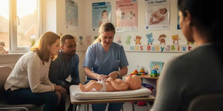 NHS COLIC MASSAGE DEMONSTRATION