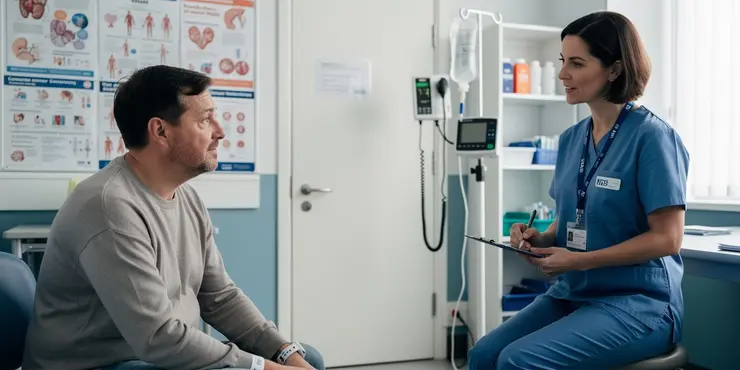 Neuroendocrine tumour patient video