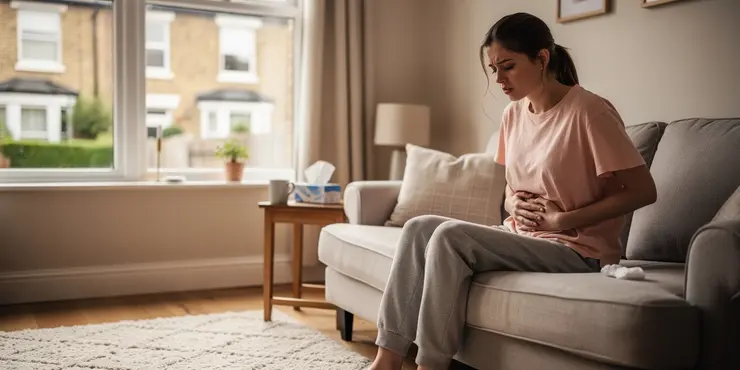 Period pain (dysmenorrhoea) - BSL