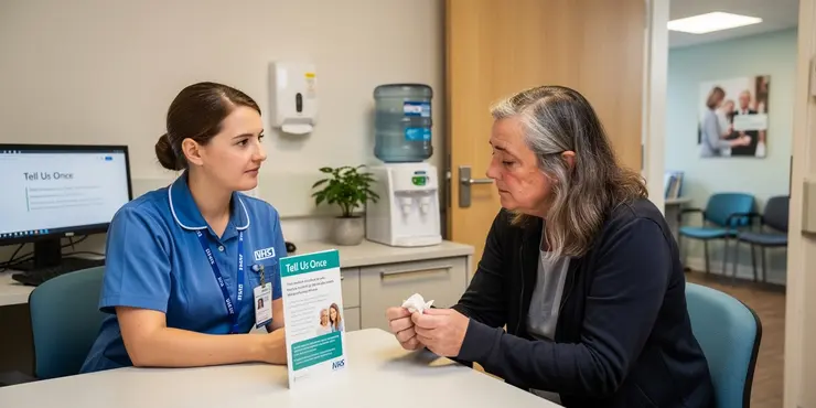 Reporting a death using the Tell Us Once service