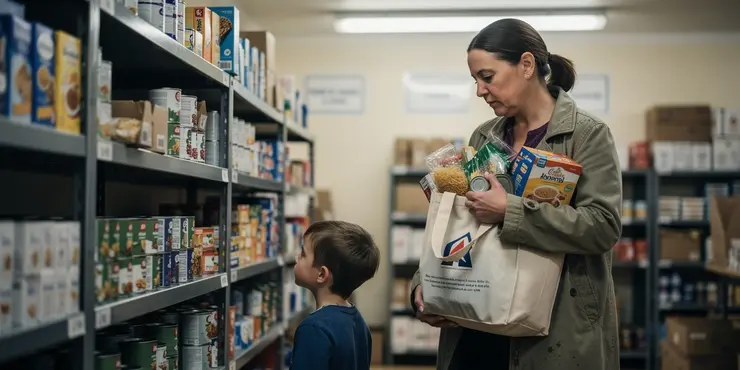 Rise in Food Bank Usage Amid Economic Challenges