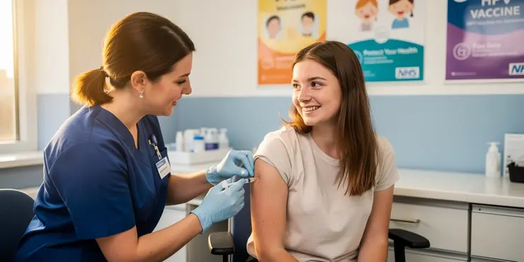 Surge in HPV Vaccination Rates Among Young Women in the UK