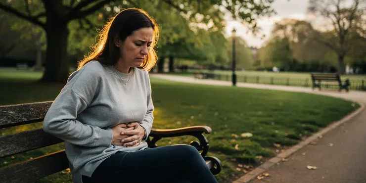 Symptoms of irritable bowel syndrome (IBS)