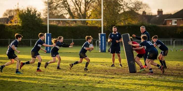 What age groups are most at risk for concussions in rugby?