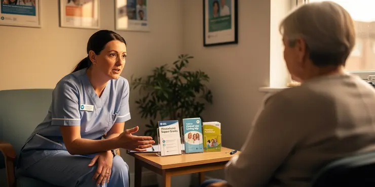 What are Household & Cost-of-Living Support grants?