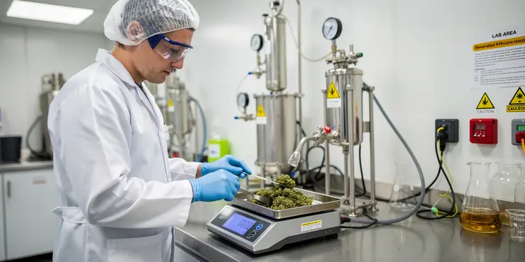 What are common methods for making cannabis extract?