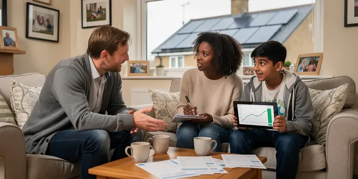 What are home solar electricity sell-back schemes and how do they work?