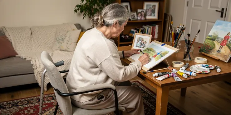 What are some accessible hobbies for those with mobility issues?