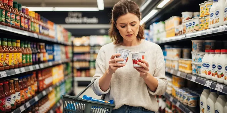 What are some hidden sources of added sugars?