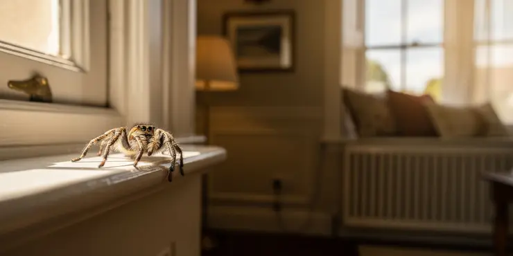 What are the benefits of having spiders in the home?