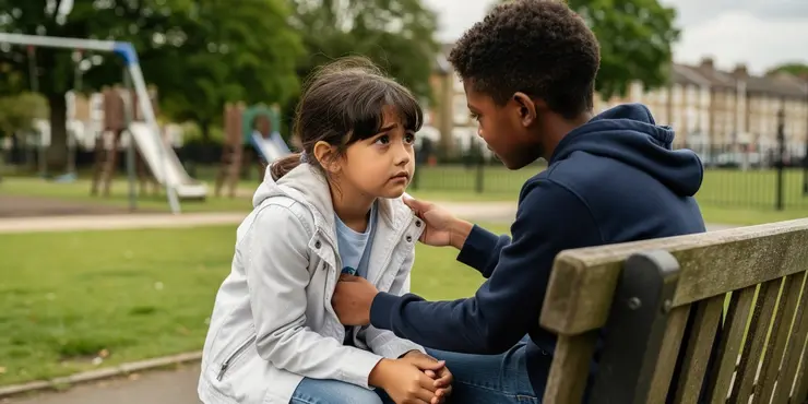 What are the common signs that a child might be a victim of grooming?