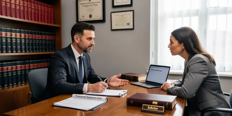 What are the elements of a professional negligence claim?