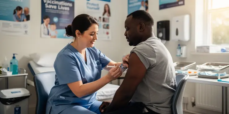 What are the guidelines for meningitis vaccination for HIV-infected individuals?