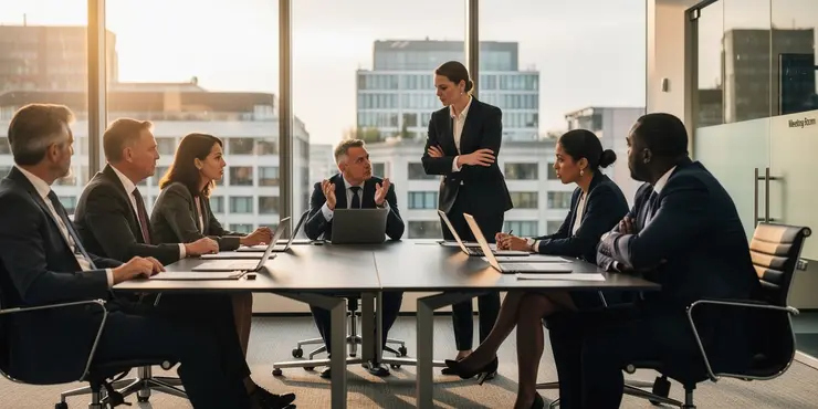 What are the warning signs of a potential director dispute?