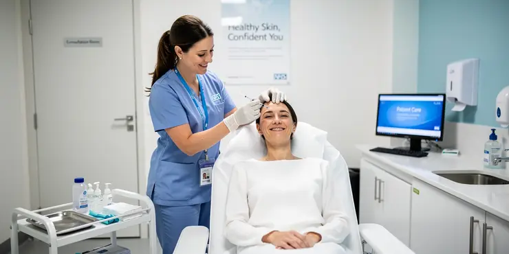 What areas can be treated with Botox?