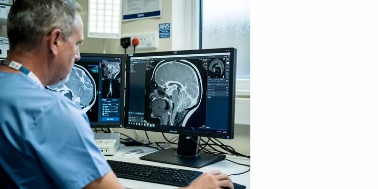 What areas of the NHS are using AI in 2024?