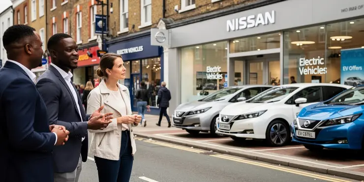 What brands of Electric Vehicles are available in the UK?