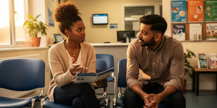 What causes mitochondrial disease?