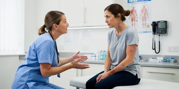 What causes nettle rash?