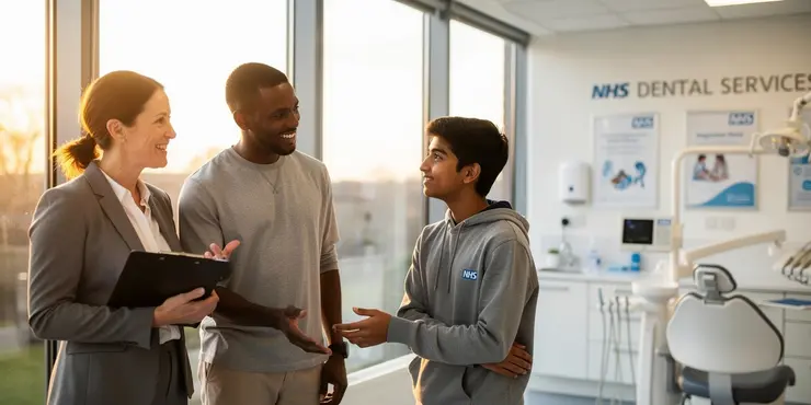 What information do I need to provide to register with an NHS dentist?