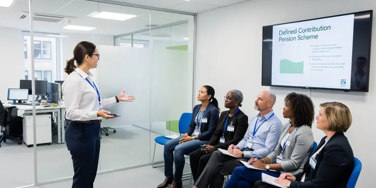 What is a defined contribution pension scheme?