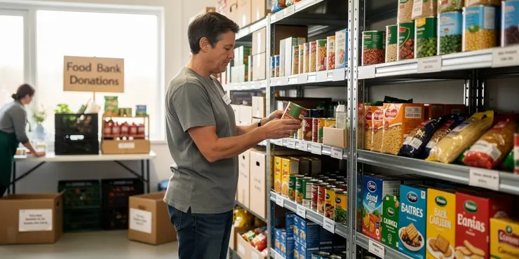What is a food bank?