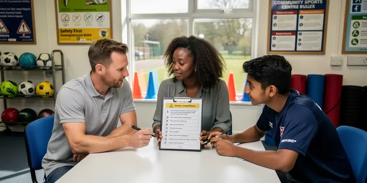What is community sports group safety compliance?