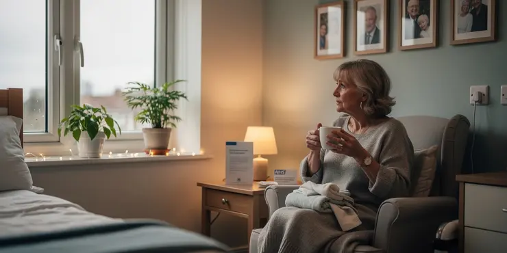 What is respite care in terminal illness support for family?