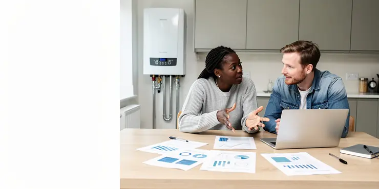 What is the carbon reduction benefit of renewable heat technology home heating?
