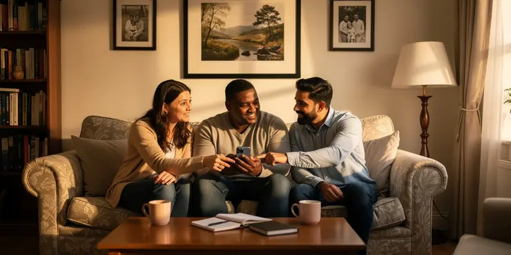 What is the first step to securing my mobile phone?