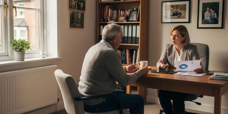 What is the importance of a pension advisor's accreditation?