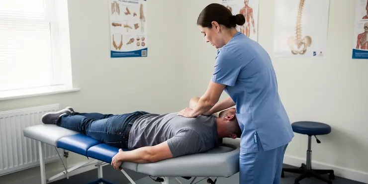 What is the popping sound during a chiropractic adjustment?