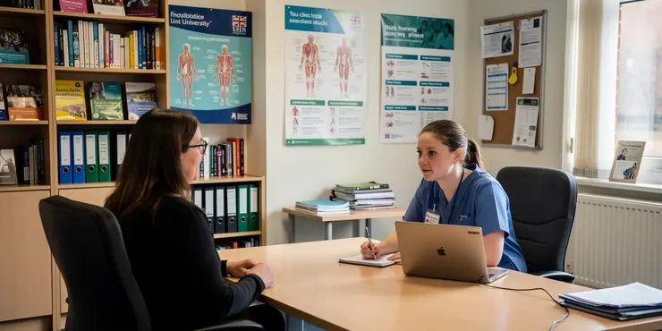 What is the process for applying to a nursing degree course?