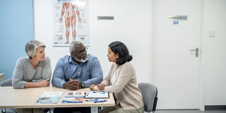 What is the recovery time for a hip replacement?