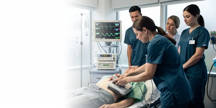 What is the role of a defibrillator in CPR?