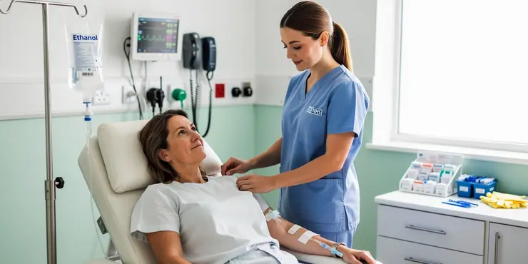 What is the role of ethanol in the treatment of methanol poisoning?