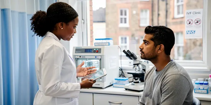 What is the role of the embryologist in IVF?