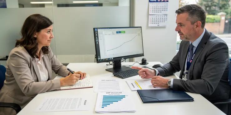 What is the threshold for mandatory VAT registration?