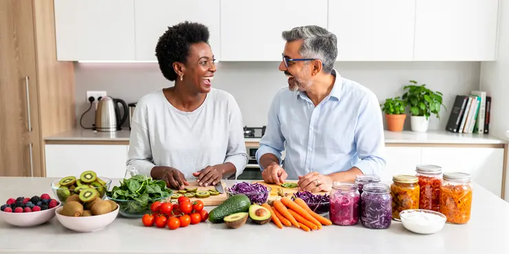 What lifestyle changes can improve gut health and support healthy aging?
