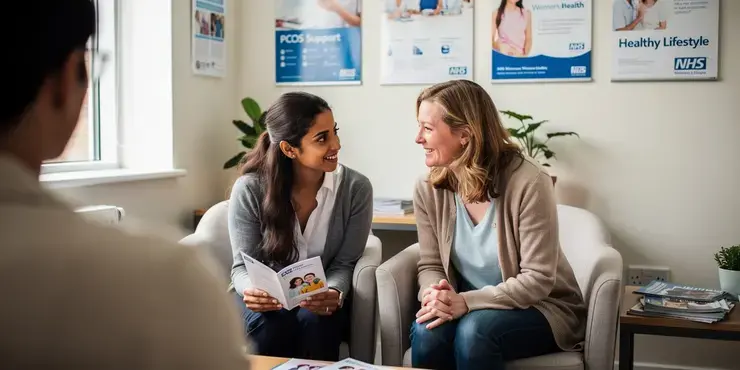 What lifestyle changes should not replace PCOS symptoms self diagnosis?