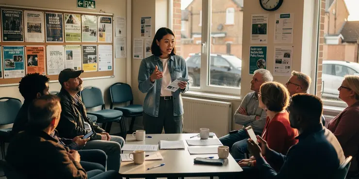 What measures were put in place to enforce the social media ban?