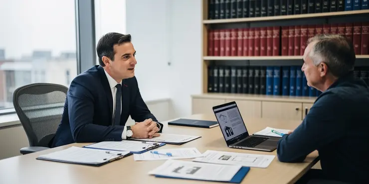 What role does a property litigator play in resolving disputes?