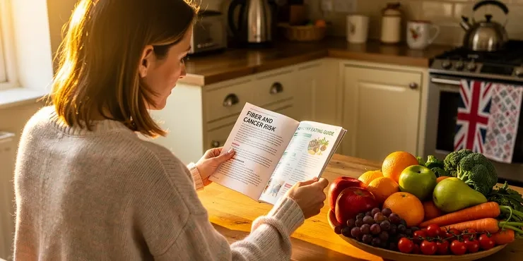 What role does fiber play in reducing cancer risk?